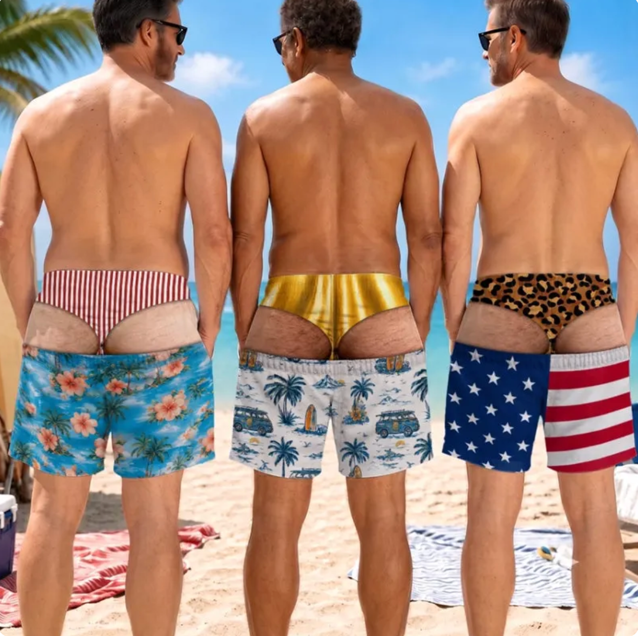 FlashTrunks - Cheeky Swim Trunks