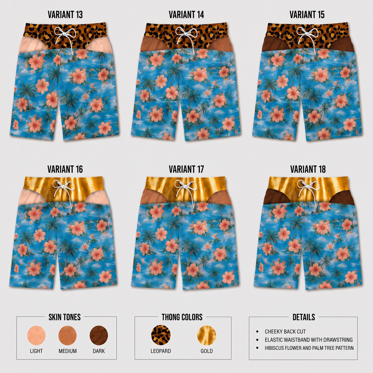 FlashTrunks - Cheeky Swim Trunks